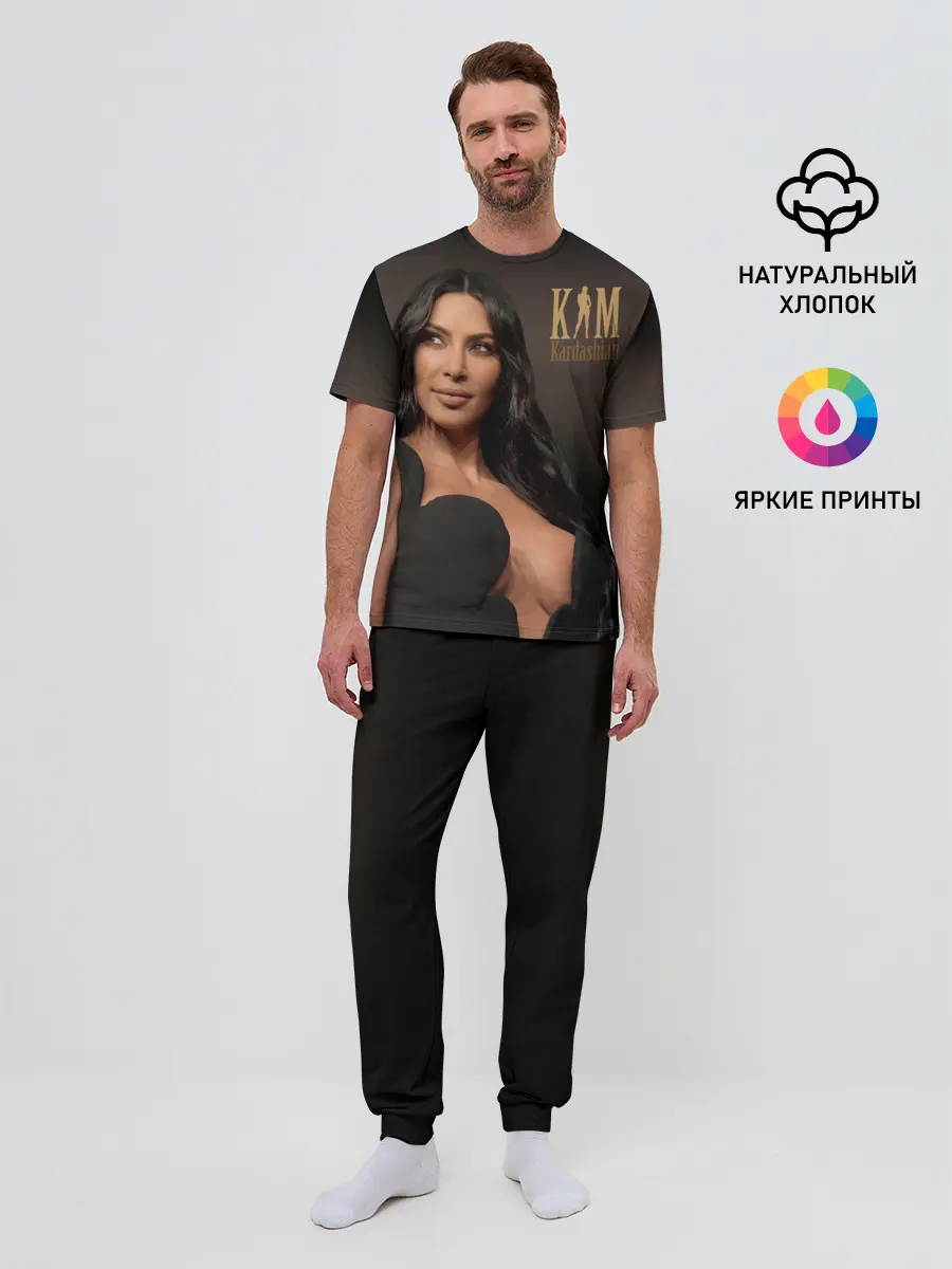 Мужская пижама с брюками / Ким Кардашьян