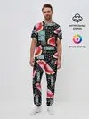 Мужская пижама с брюками / сладкий арбуз