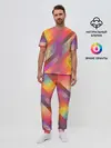 Мужская пижама с брюками / vivid gradient