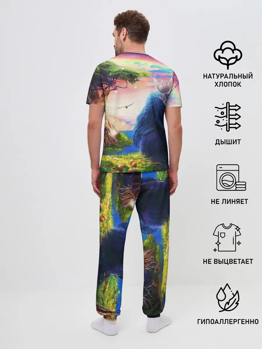 Мужская пижама с брюками / Ори и Блуждающие огоньки | Ori