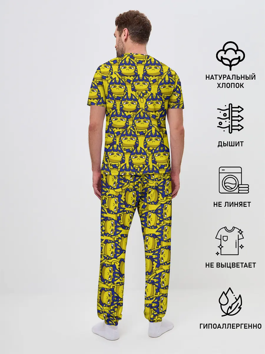 Мужская пижама с брюками / Ankha Zone