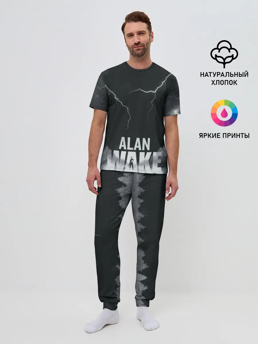 Мужская пижама с брюками / Alan Wake | Dark Place