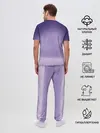 Мужская пижама с брюками / BTS. Purple