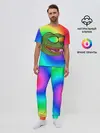 Мужская пижама с брюками / Pepe rainbow