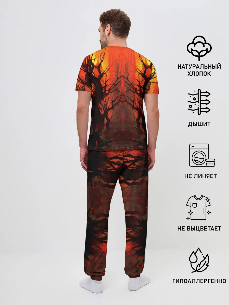 Мужская пижама с брюками / Колдунья со смычком