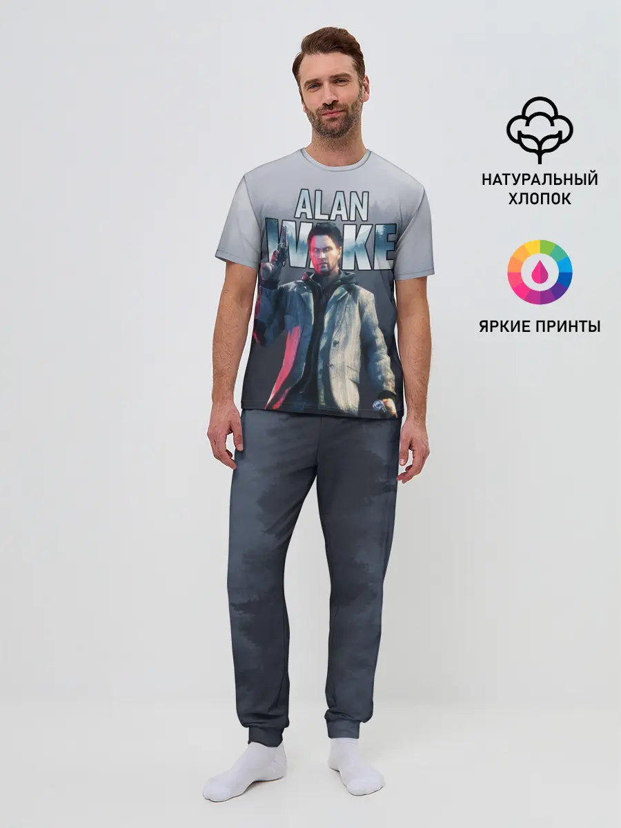 Мужская пижама с брюками / Алан Уэйк / Alan Wake