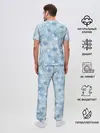 Мужская пижама с брюками / Морозец