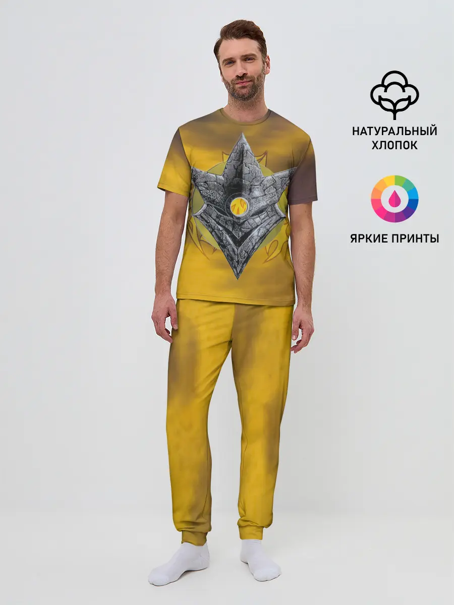 Мужская пижама с брюками / Black-Ash Inheritance - In Flames