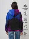 Женское худи / Чёрный клевер космический Юно