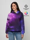 Женское худи / Холодный космос