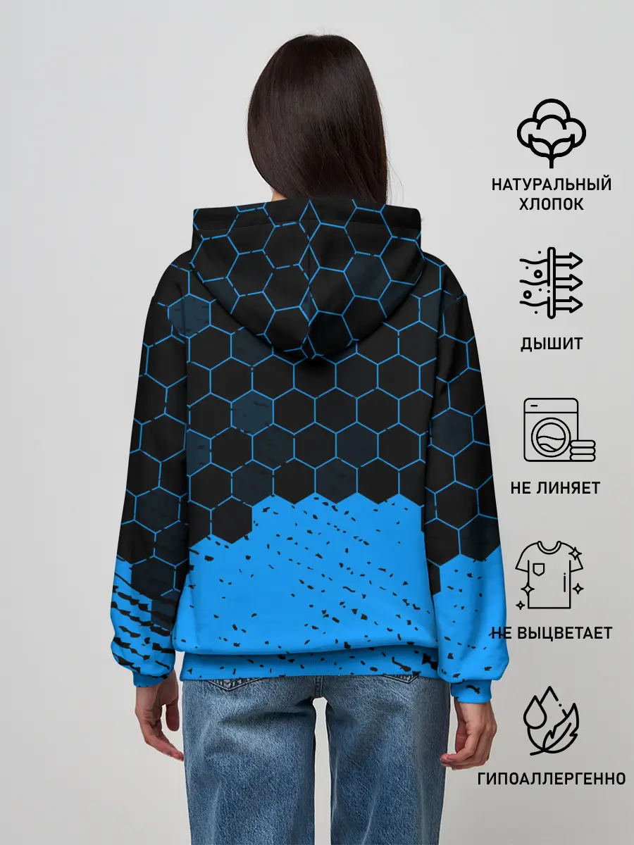 Женское худи / Biomutant - Hexagon