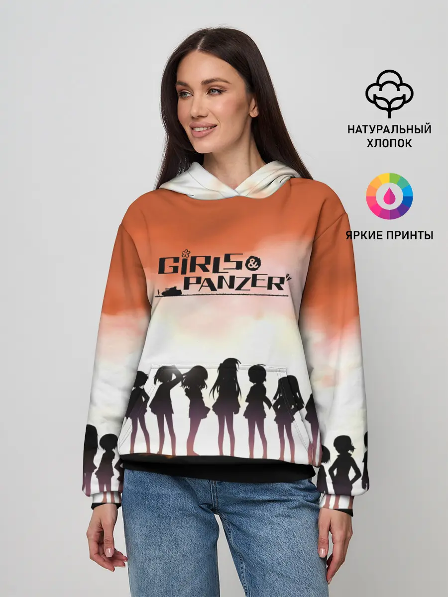 Женское худи / Girls und Panzer | Poster