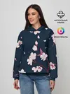 Женское худи / Веточки сакуры