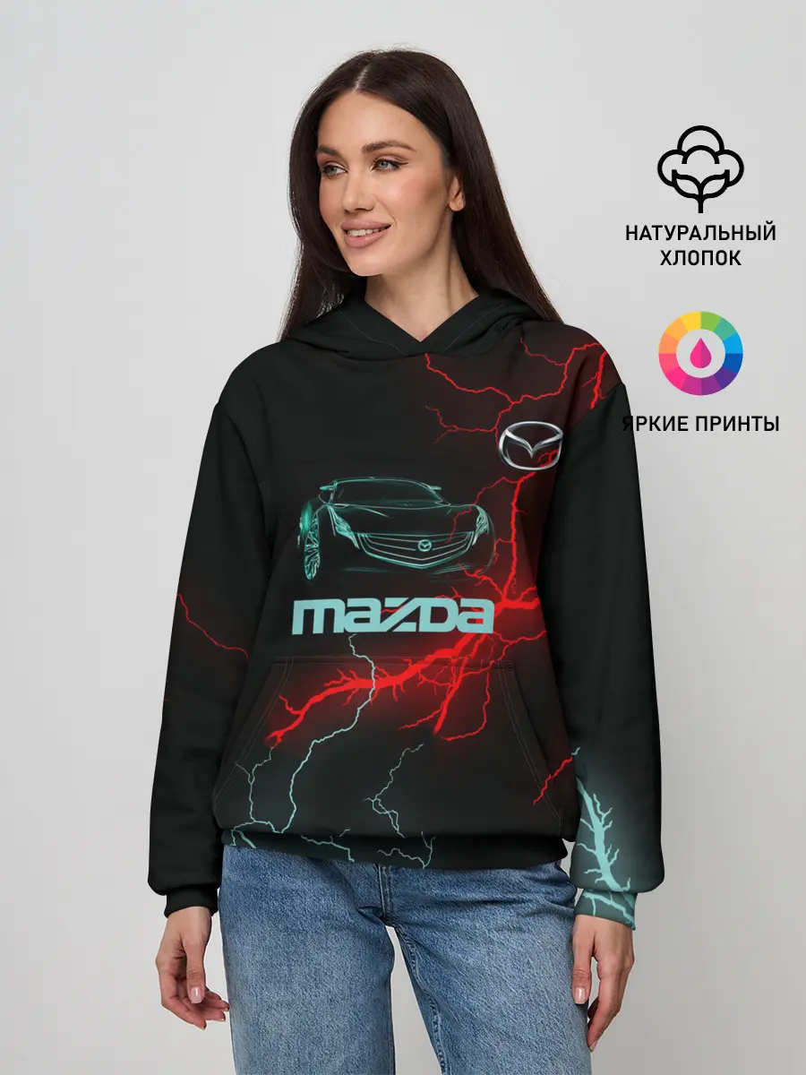Женское худи / Mazda