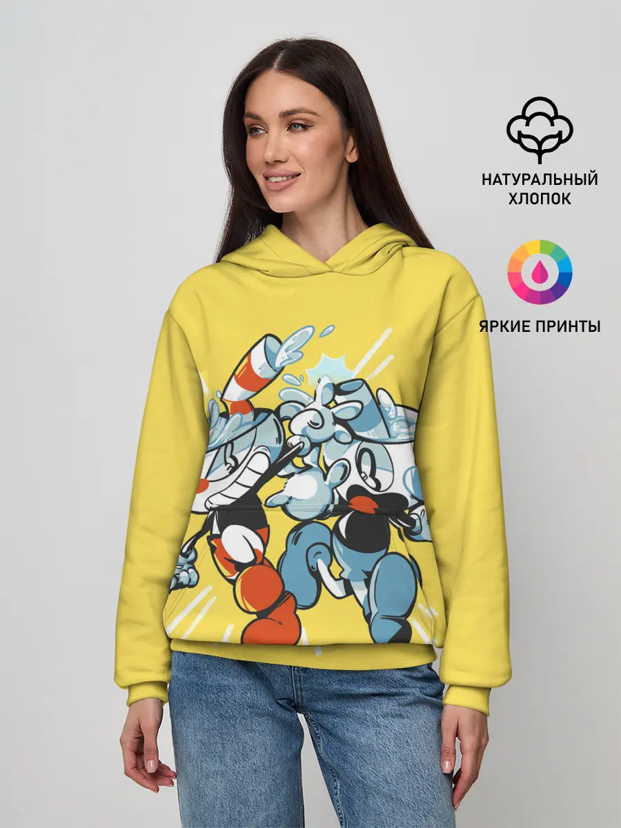 Женское худи / Cuphead bros