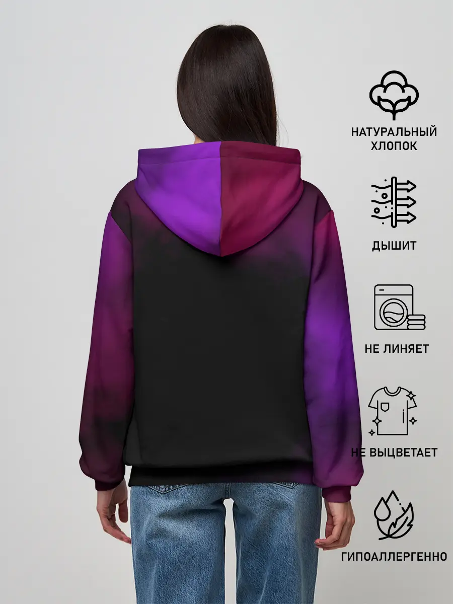 Женское худи / Злой мускулистый Аста