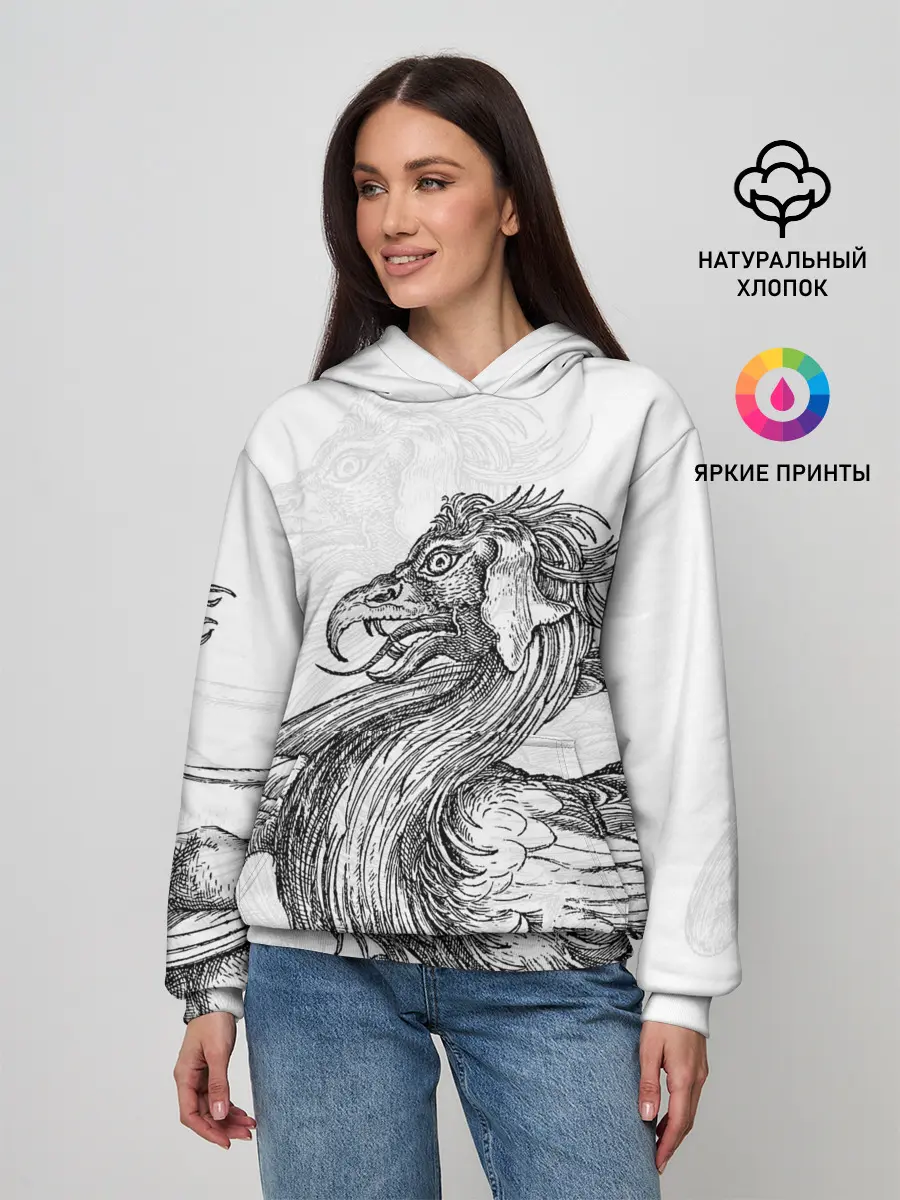 Женское худи / Грифон