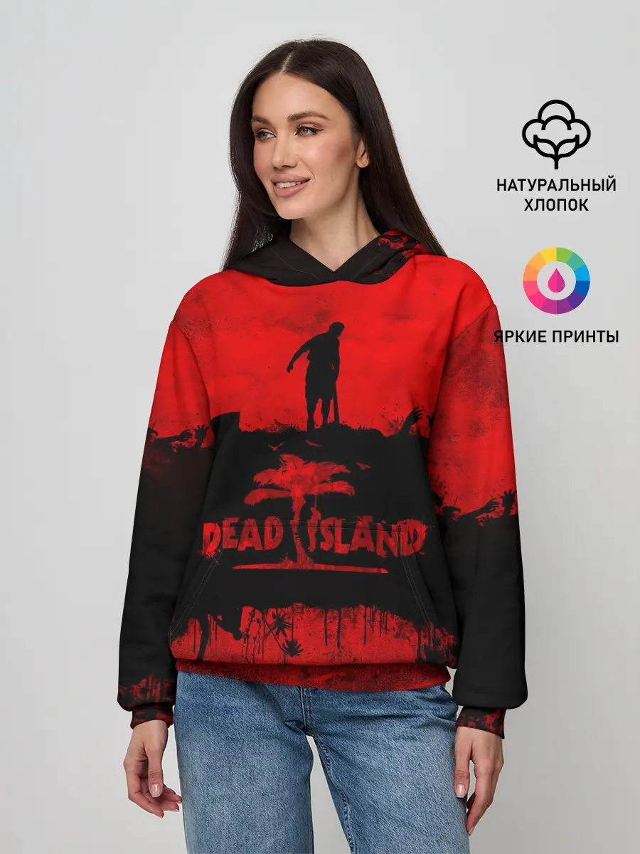 Женское худи / Island of blood