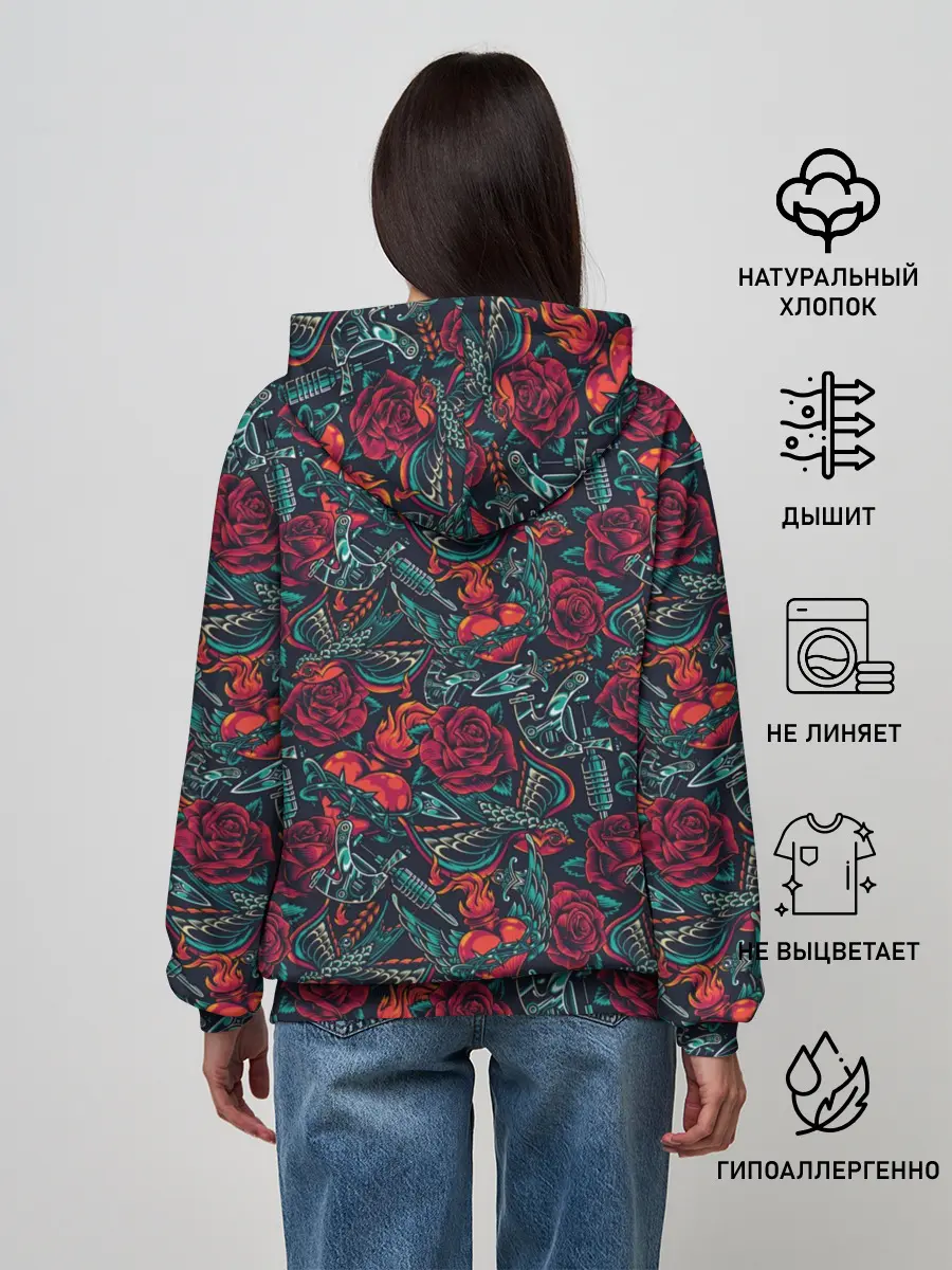 Женское худи / Тату мастер