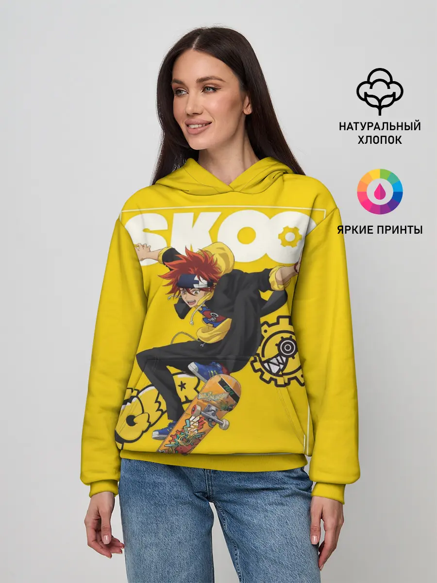 Женское худи / SK8 the Infinity, Реки Кян