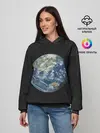Женское худи / ПланеТа ЗемЛя