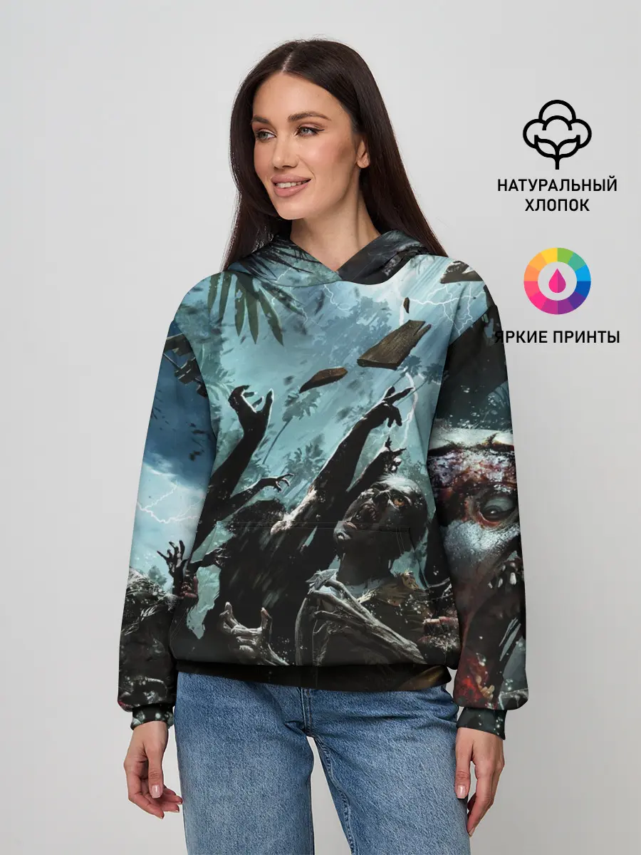 Женское худи / Кровожадные зомби | Zombie