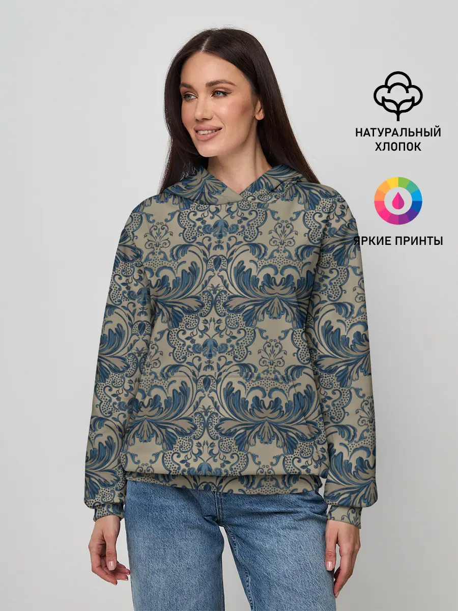 Женское худи / Классические узоры