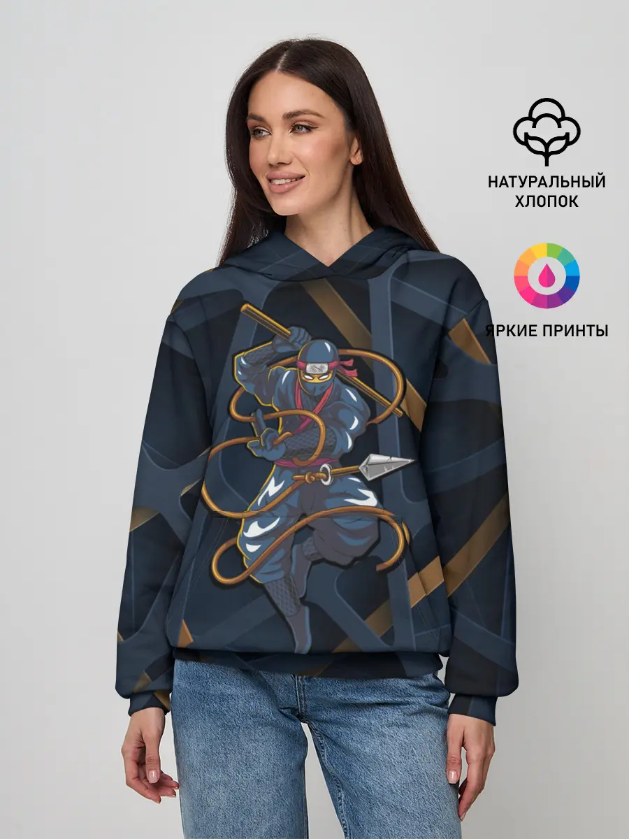 Женское худи / Ниндзя