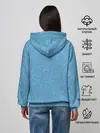 Женское худи / Рыбки на голубом