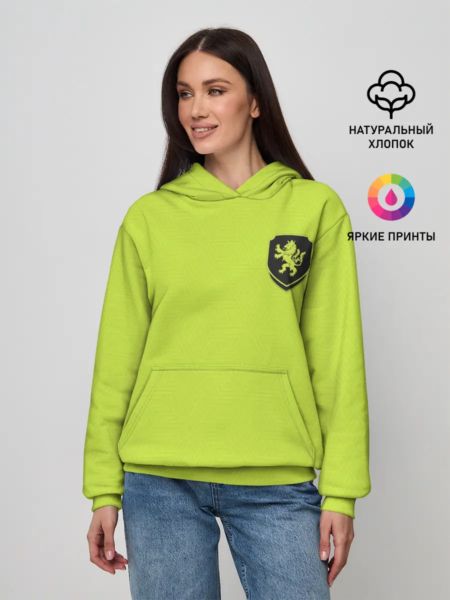 Женское худи / Форма Чехия гостевая