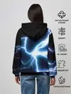 Женское худи / Чёрный клевер удар молнии