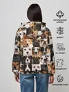 Женское худи / Я ЛЮБЛЮ СОБАК / I LOVE DOGS