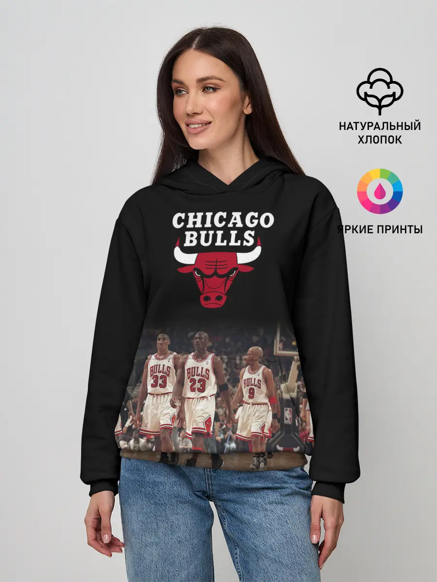 Женское худи / CHICAGO BULLS [3]