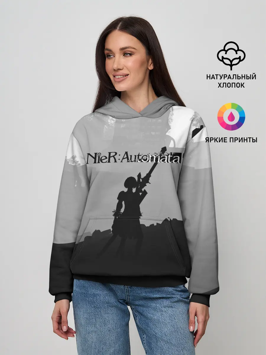Женское худи / Nier Automata