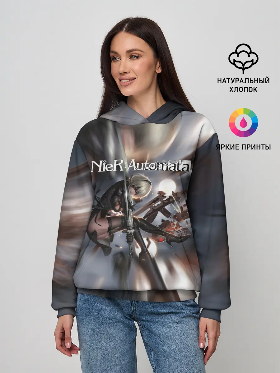 Женское худи / YoRHa | Nier Automata
