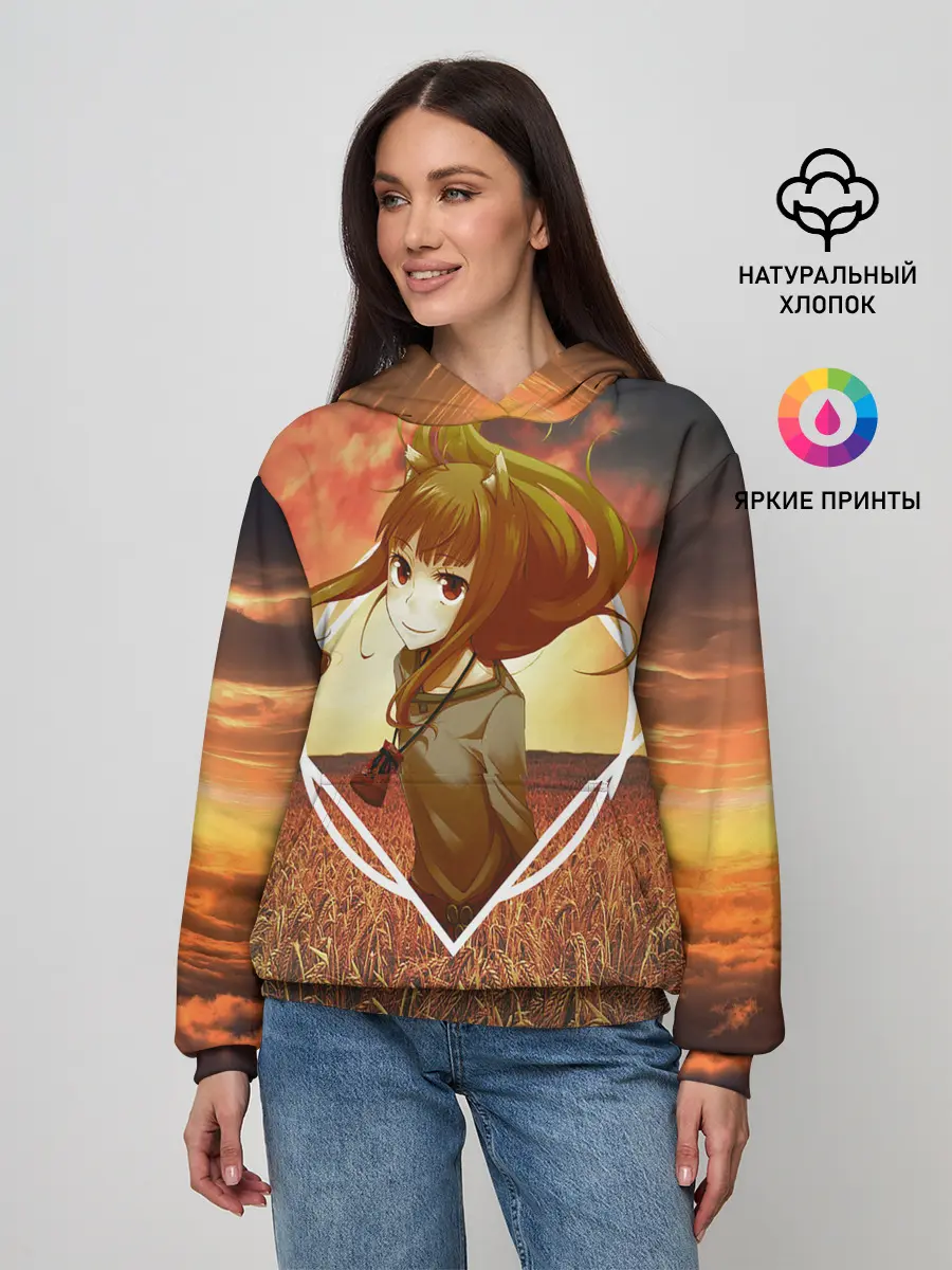 Женское худи / Волчица Хоро