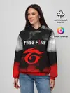 Женское худи / GARENA FREE FIRE / ГАРЕНА ФРИ ФАЕР.