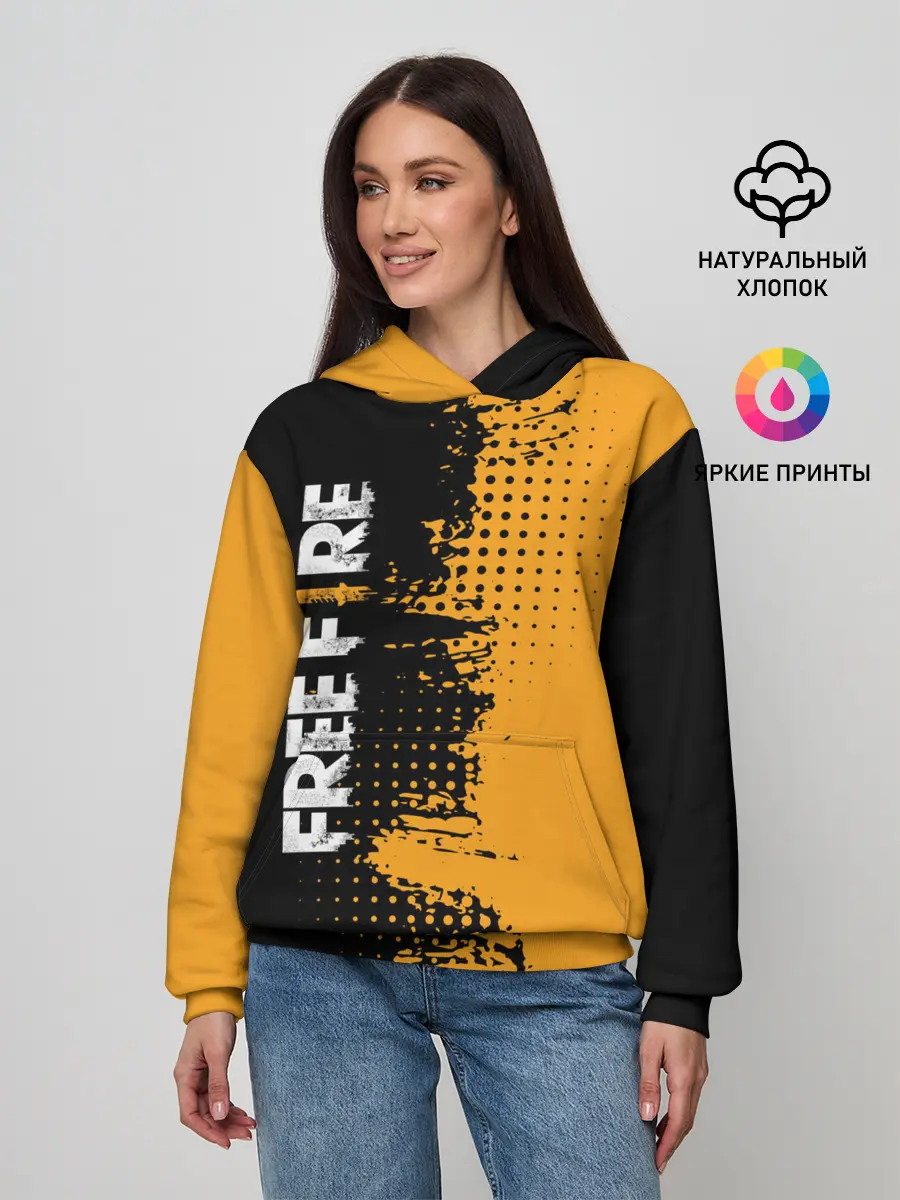 Женское худи / Free Fire ? Фри Фаер.
