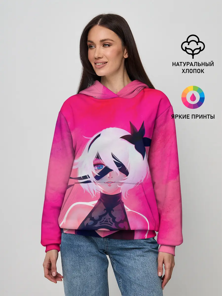 Женское худи / Nier Automata | 2B