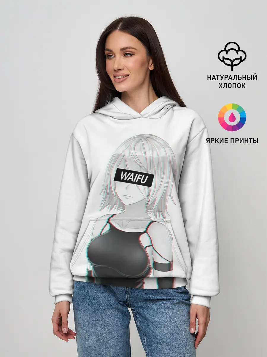 Женское худи / A2 | WAIFU