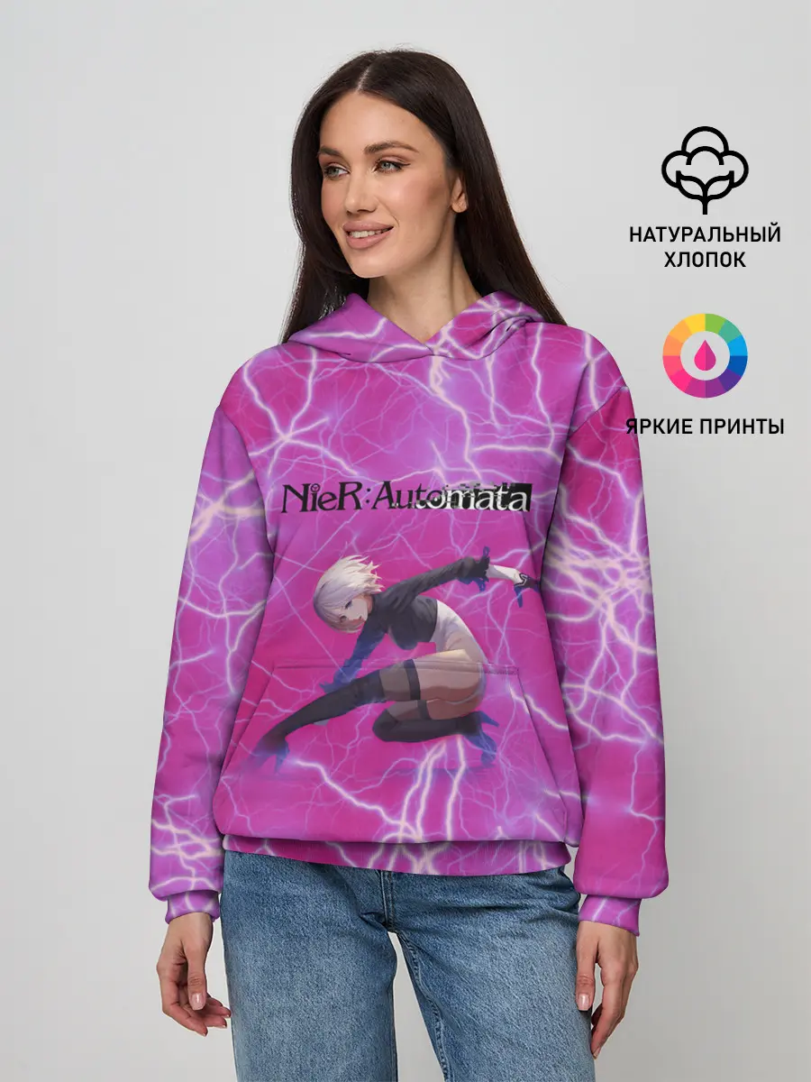 Женское худи / YoRHa Light | Nier Automata