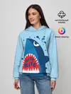 Женское худи / Акула bite