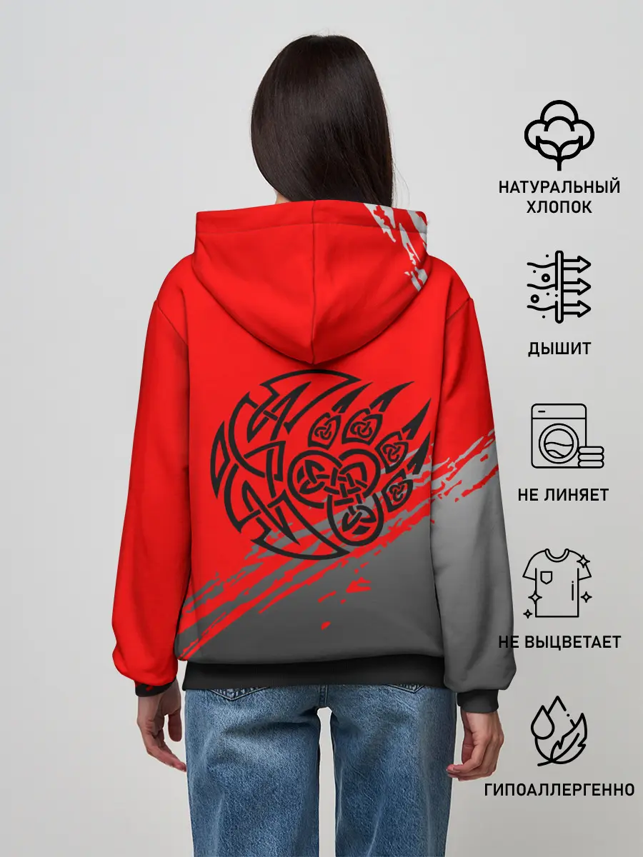 Женское худи / Славянские символы