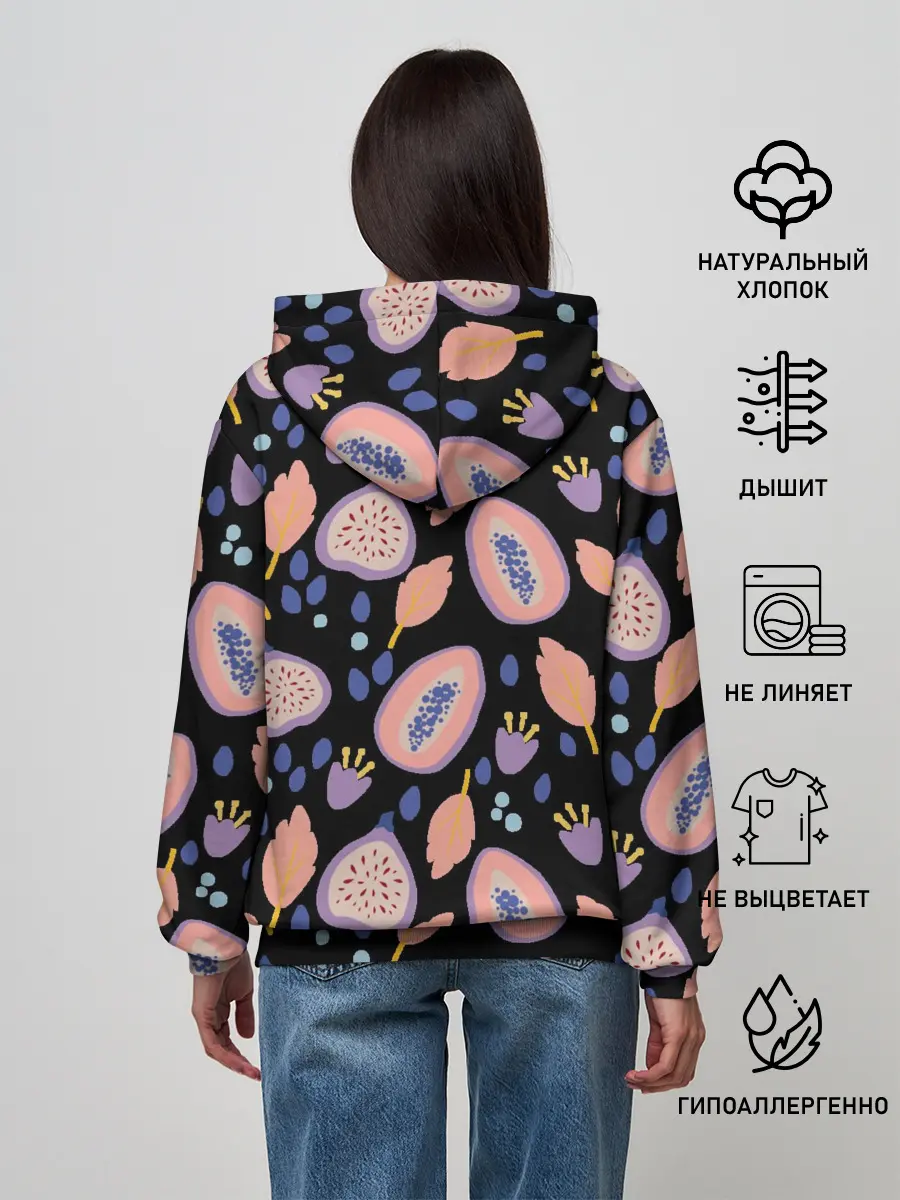 Женское худи / Папайя