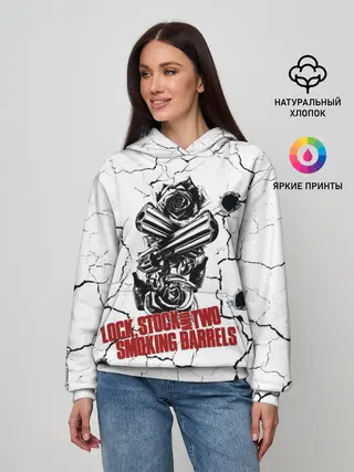 Женское худи / Lock, money, two barrels $$$