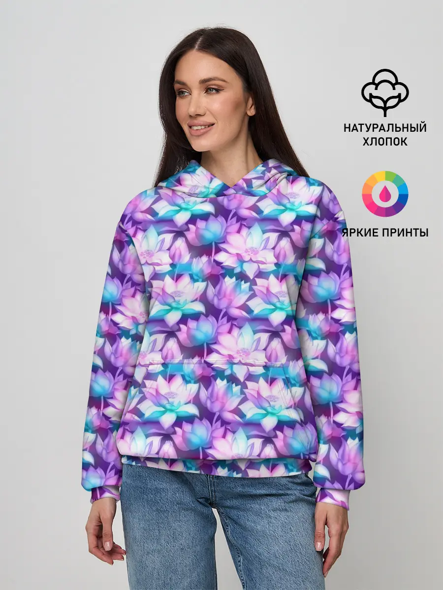 Женское худи / Лотос