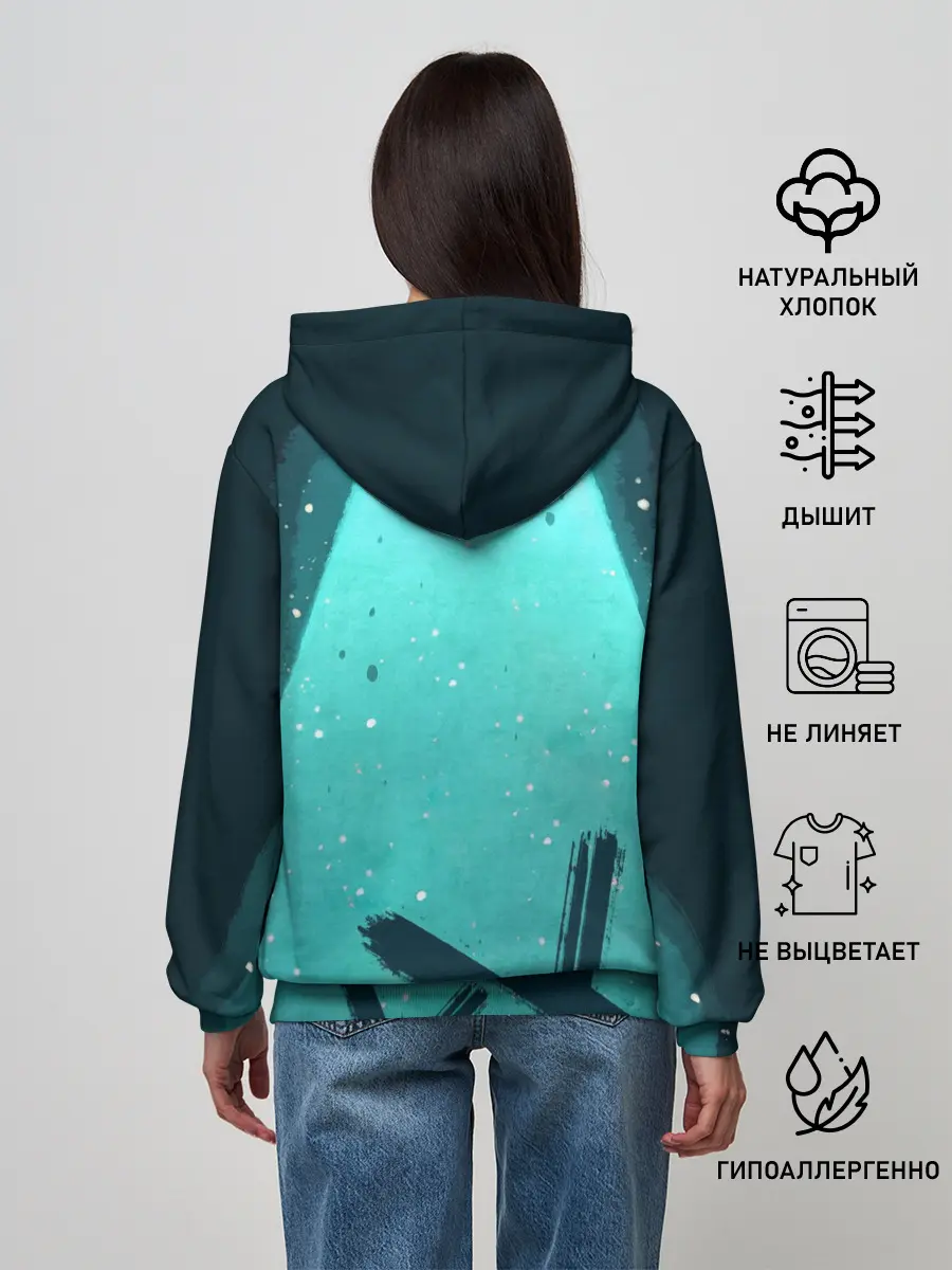 Женское худи / Fox Mulder and Dana Scully