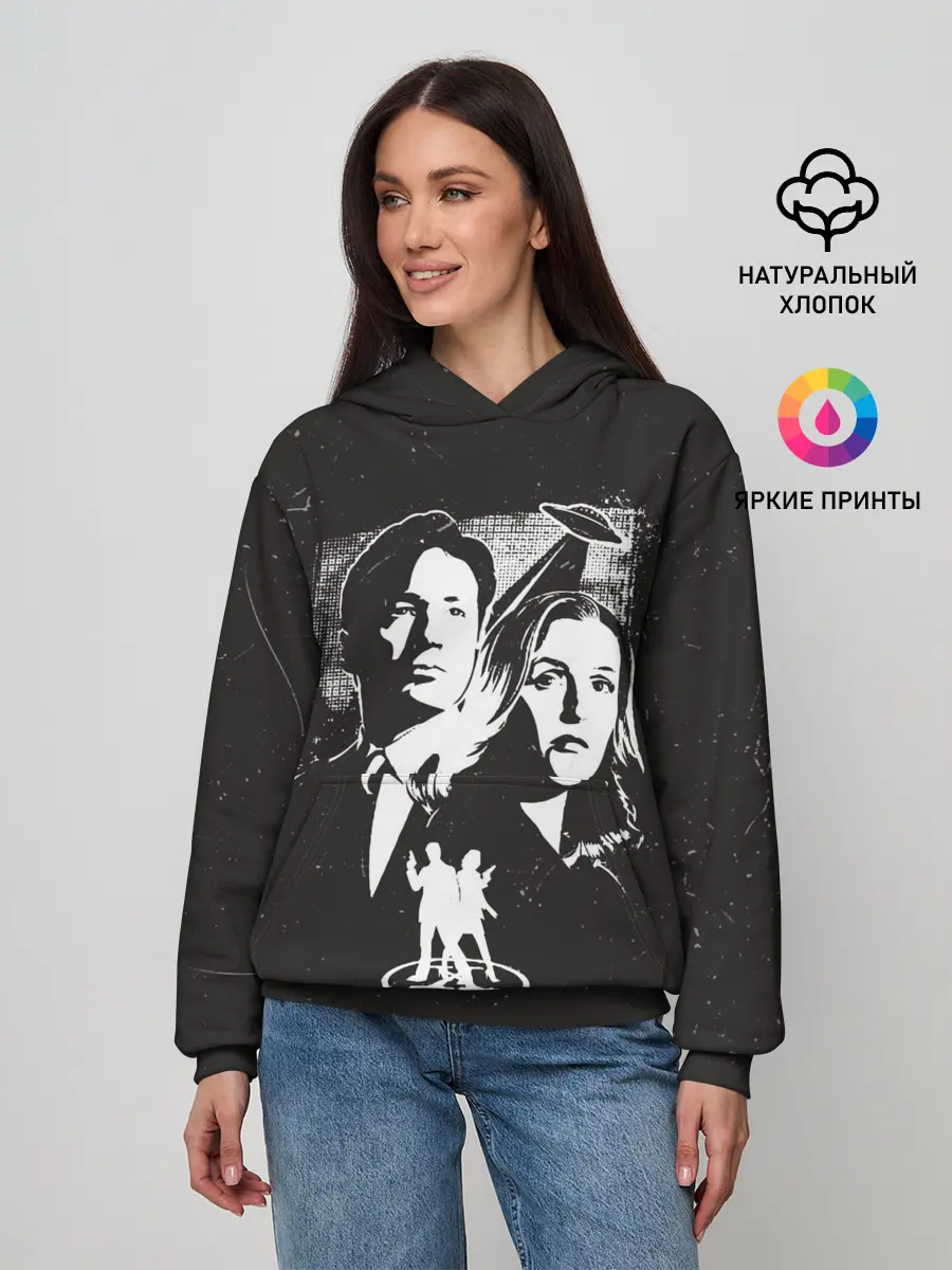 Женское худи / Fox and Dana