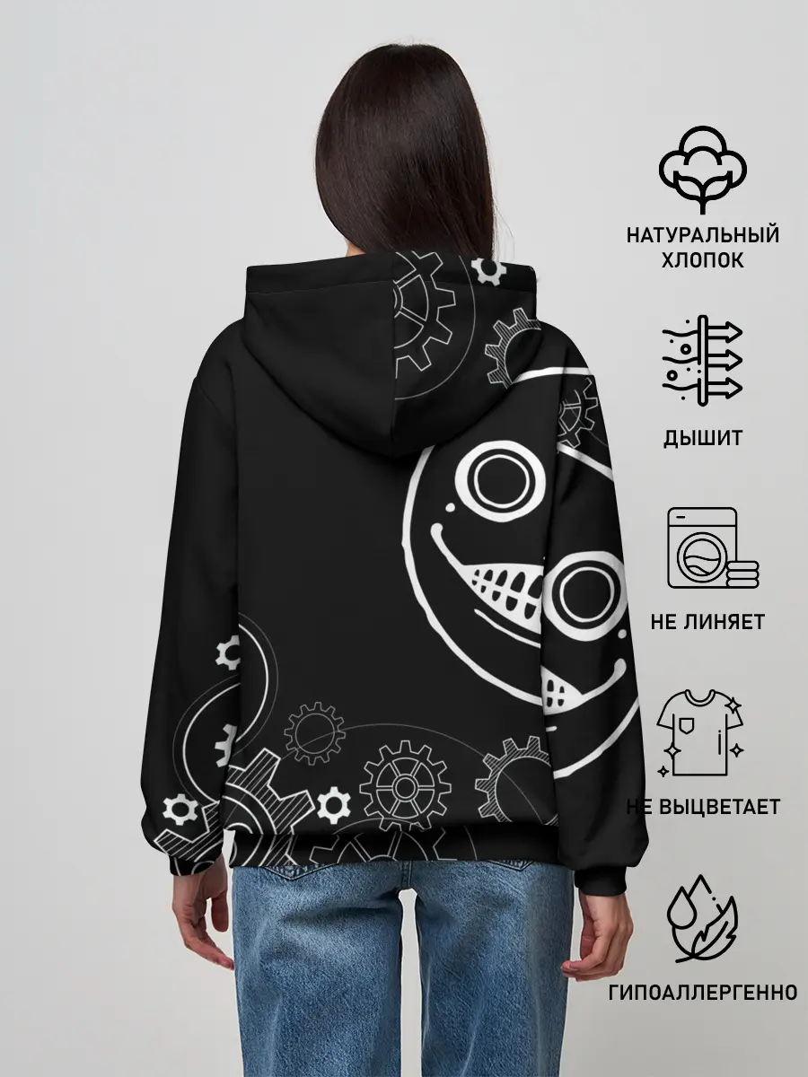 Женское худи / 2B Nier: Automata