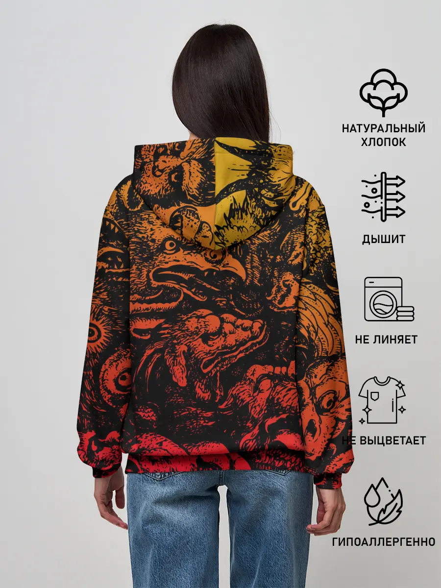 Женское худи / Grotesque animals
